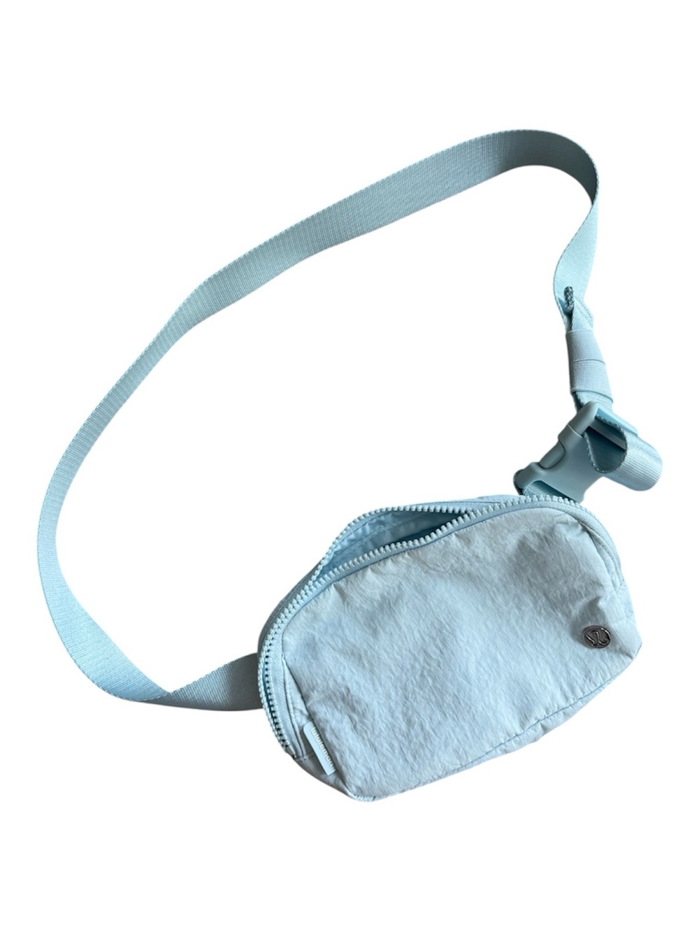 Light Blue Nylon Belt Bag Lululemon - Picture 1 of 4